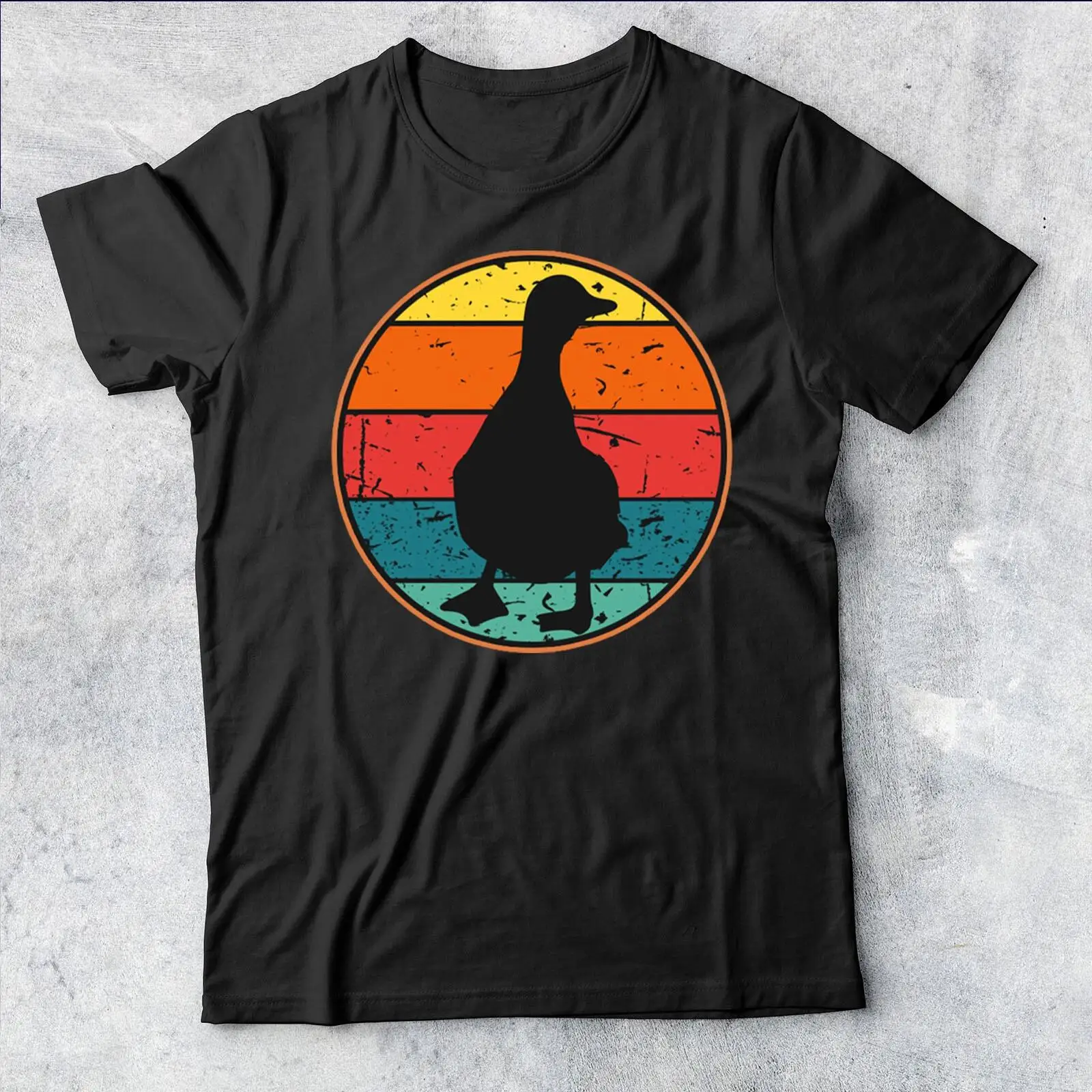 Vintage Fashion Herren - Retro Vintage Sunset Duck Lover Owner