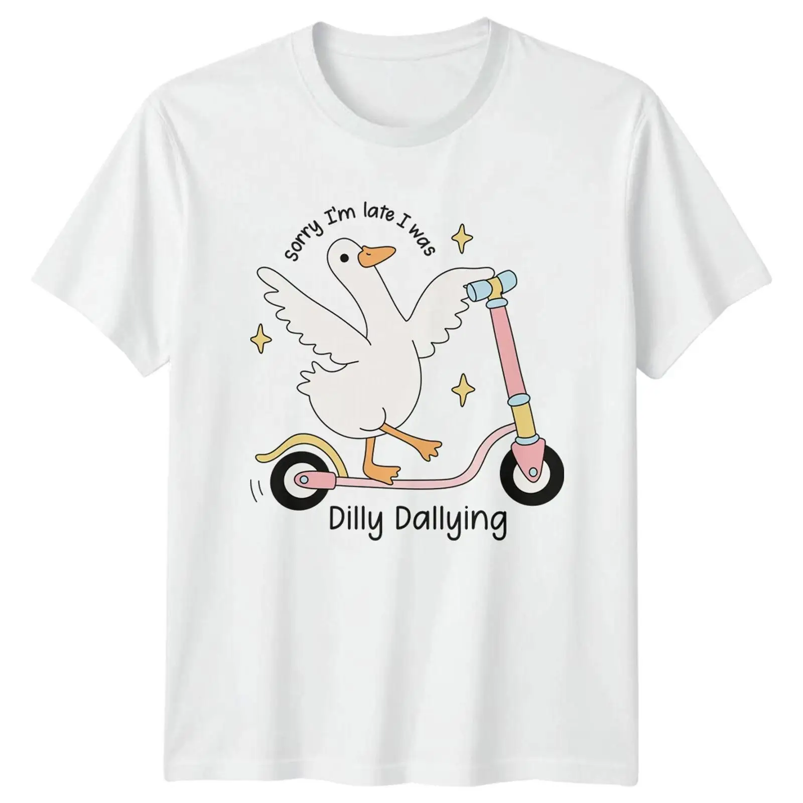 Vintage Fashion Herren - Gänse Dilly Dallying Vögel Tiere Herren