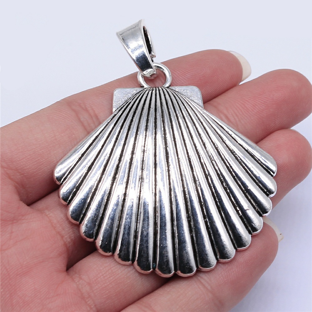 Vintage Fashion Tumblr - 1pcs 55x55mm Antique Silver Color Oversized
