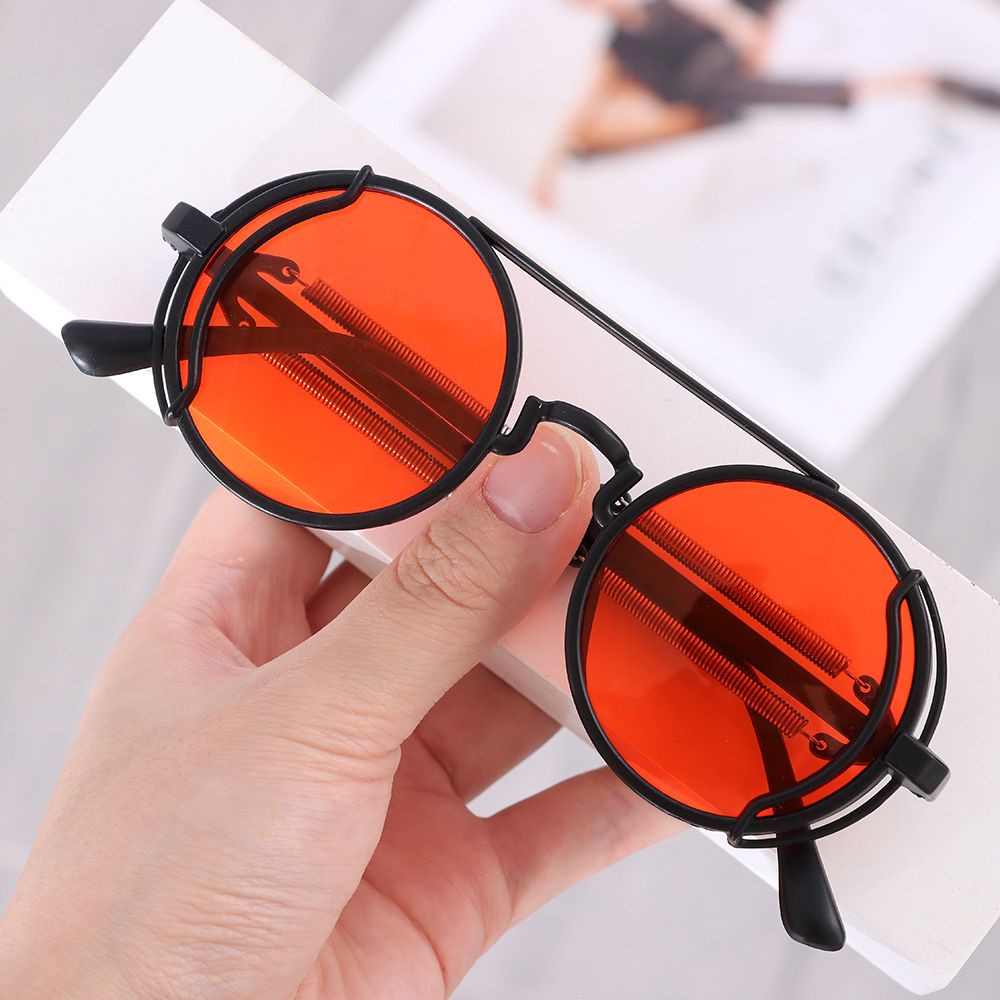 Vintage Fashion De - Steampunk Sunglasses Men Women Fashion Round
