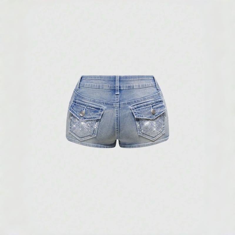Embellished Crystal Back Pocke - огляд і ціна Vintage Fashion Jeans