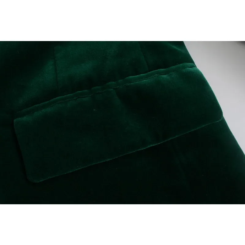 Elegant Velvet Women Blazer Fa - огляд і ціна Velvet Blazer Vintage