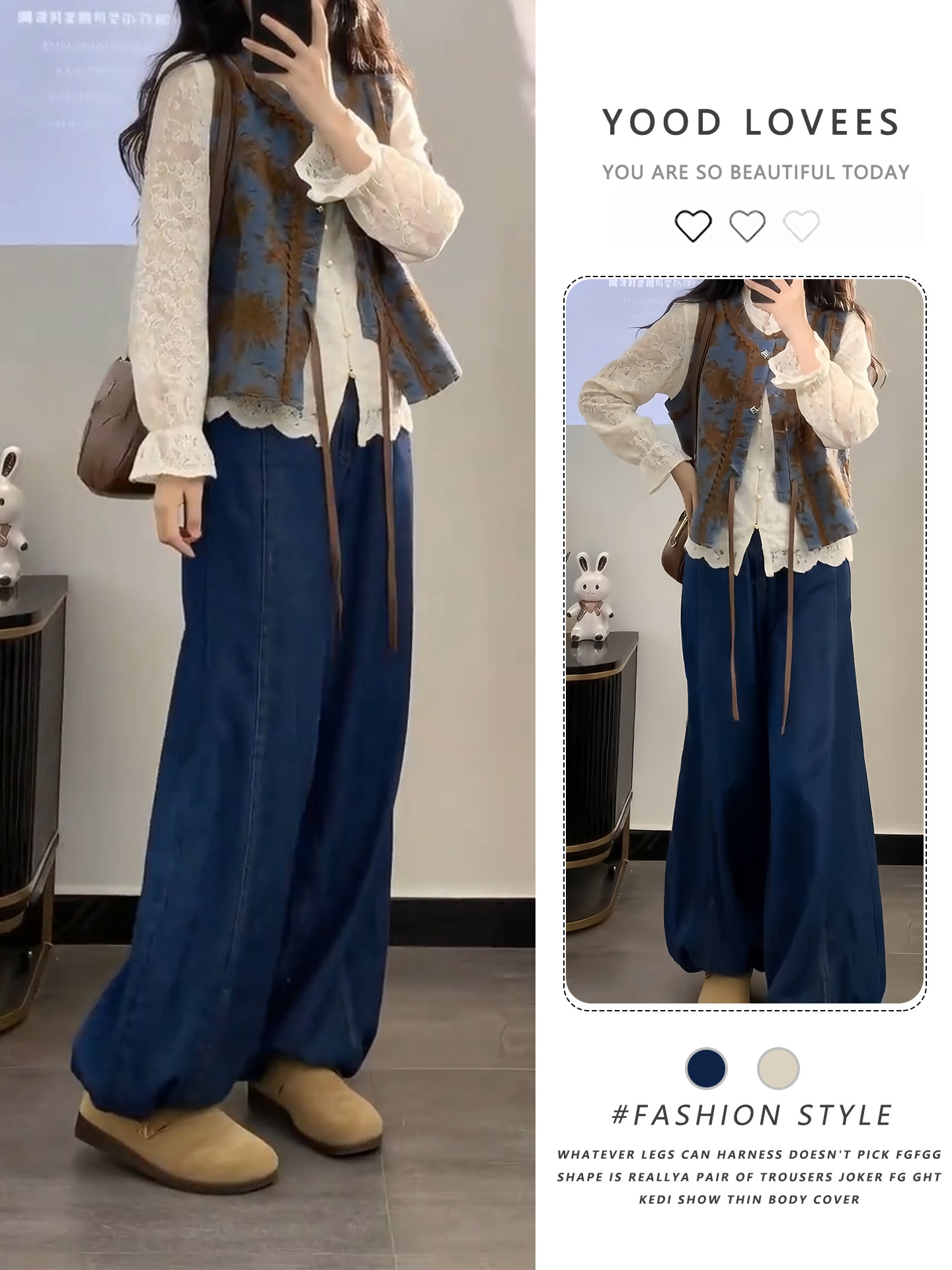 Spring Autumn Vintage Design p - огляд і ціна Vintage Fashion Jeans
