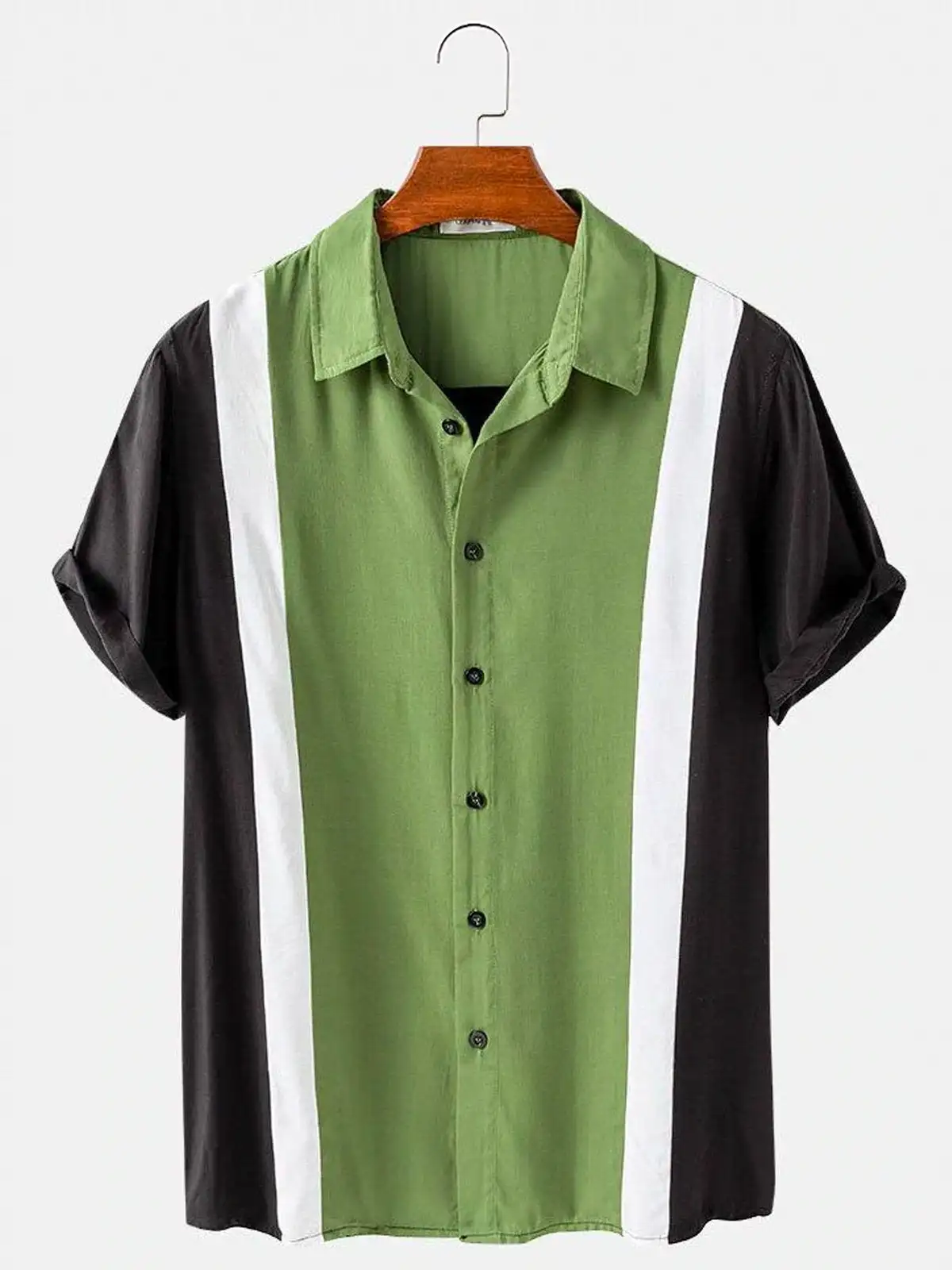 Mens Vintage 50s Classic Two T - огляд і ціна Bowling Shirt Camp