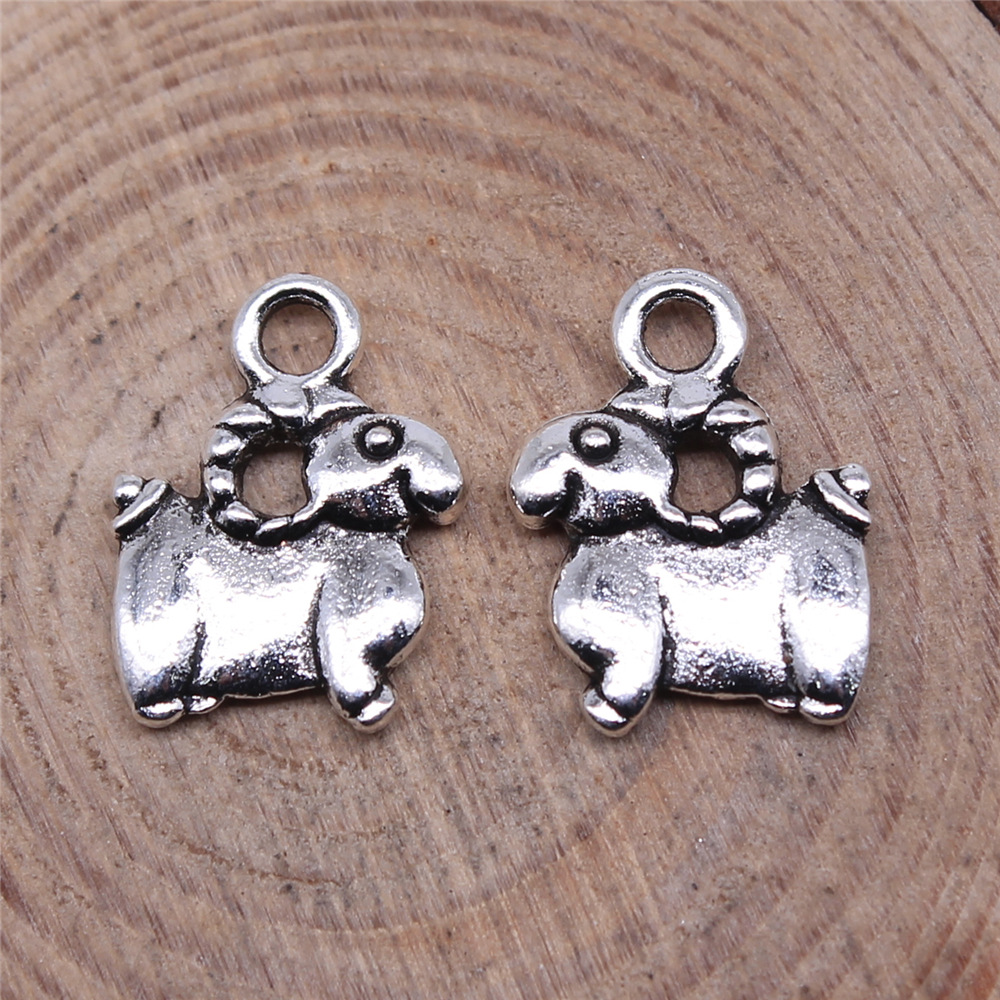 10pcs 11x14mm Antique Silver C - огляд і ціна Vintage Fashion Tumblr