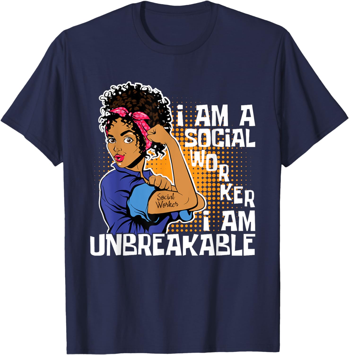 I Am A Social Worker Afro Amer - огляд і ціна Vintage Fashion Community