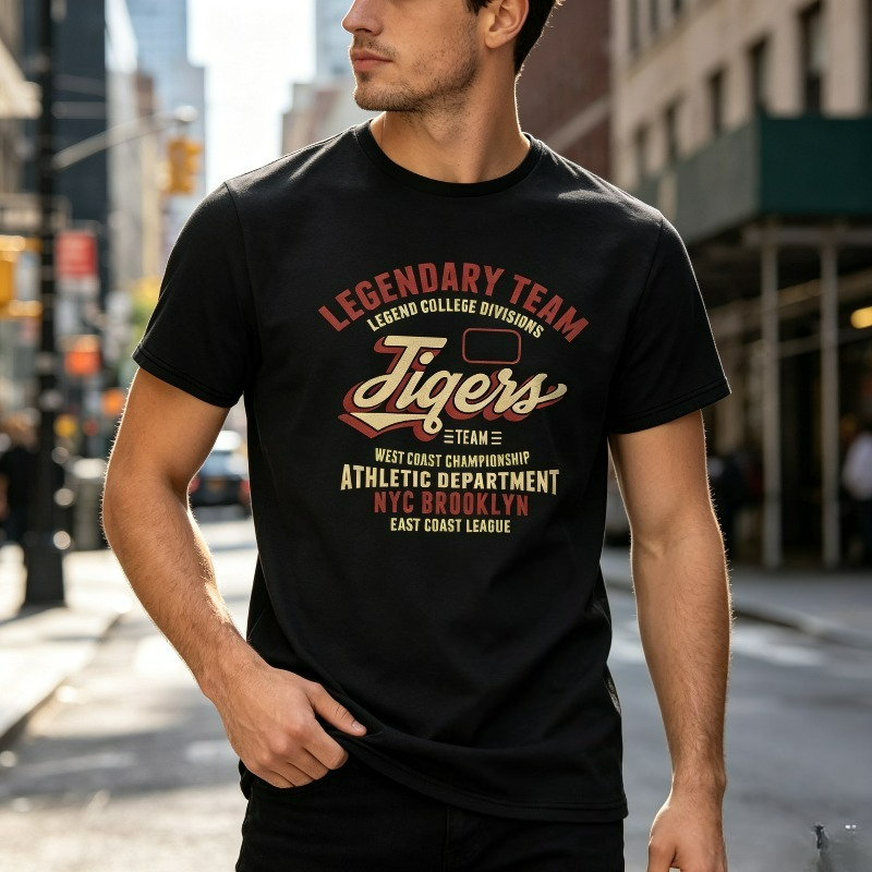 Men Streetwear T-Shirt LEGENDA - огляд і ціна Vintage Fashion Nyc