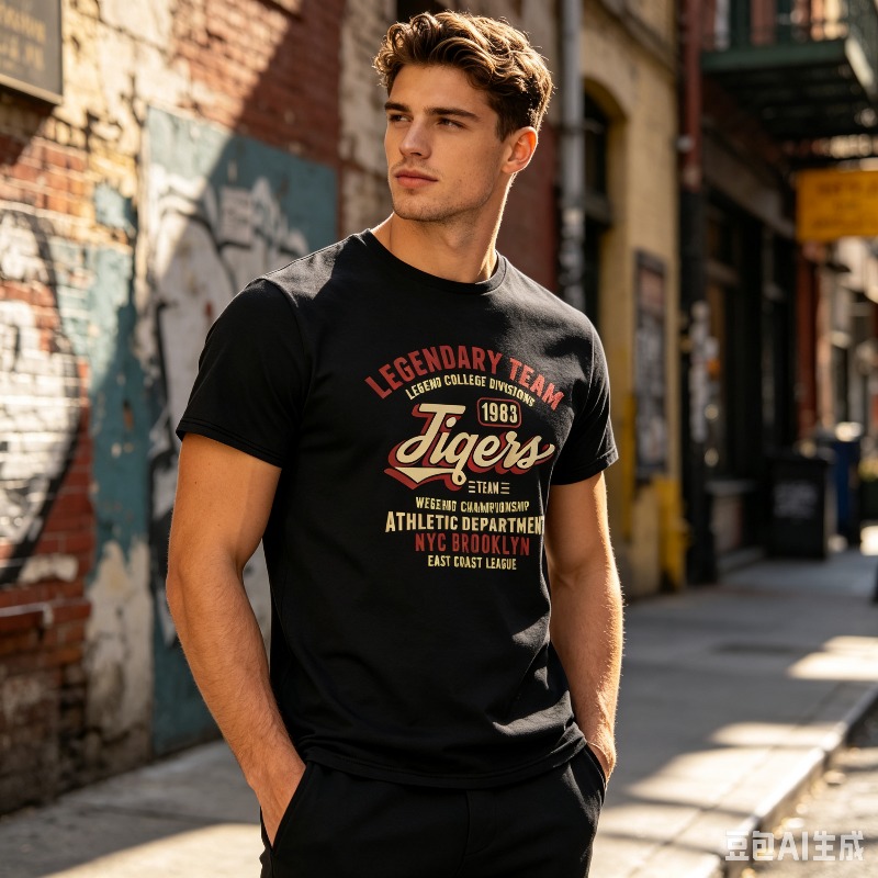 Men Streetwear T-Shirt LEGENDA - огляд і ціна Vintage Fashion Nyc