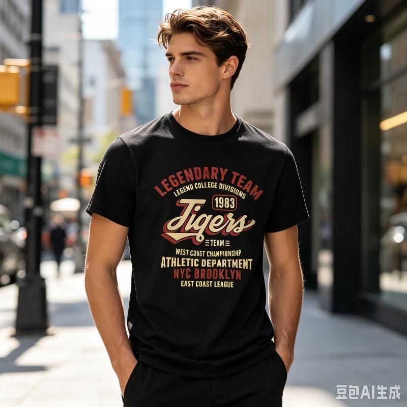 Men Streetwear T-Shirt LEGENDA - огляд і ціна Vintage Fashion Nyc