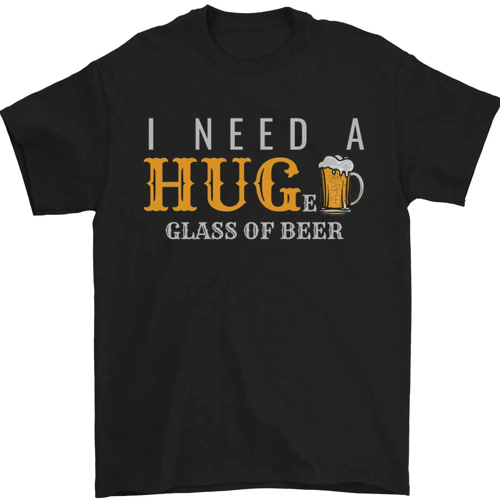 I Need A Riesig Glas Of Bier L - огляд і ціна Vintage Fashion Herren