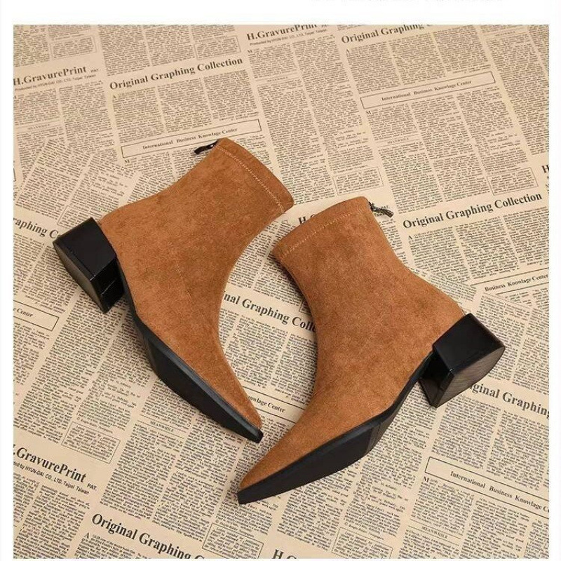 New Low Heel Women Mordern Ank - огляд і ціна Vintage Fashion Fabrics