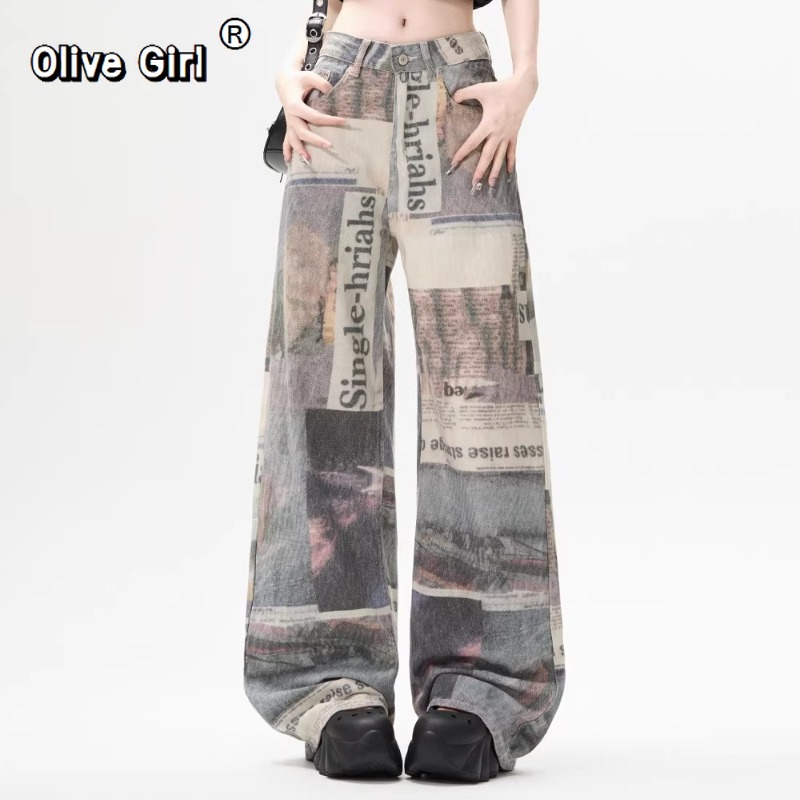 Olivegirl Women's Denim Pants  - огляд і ціна Mom Jean High Rise