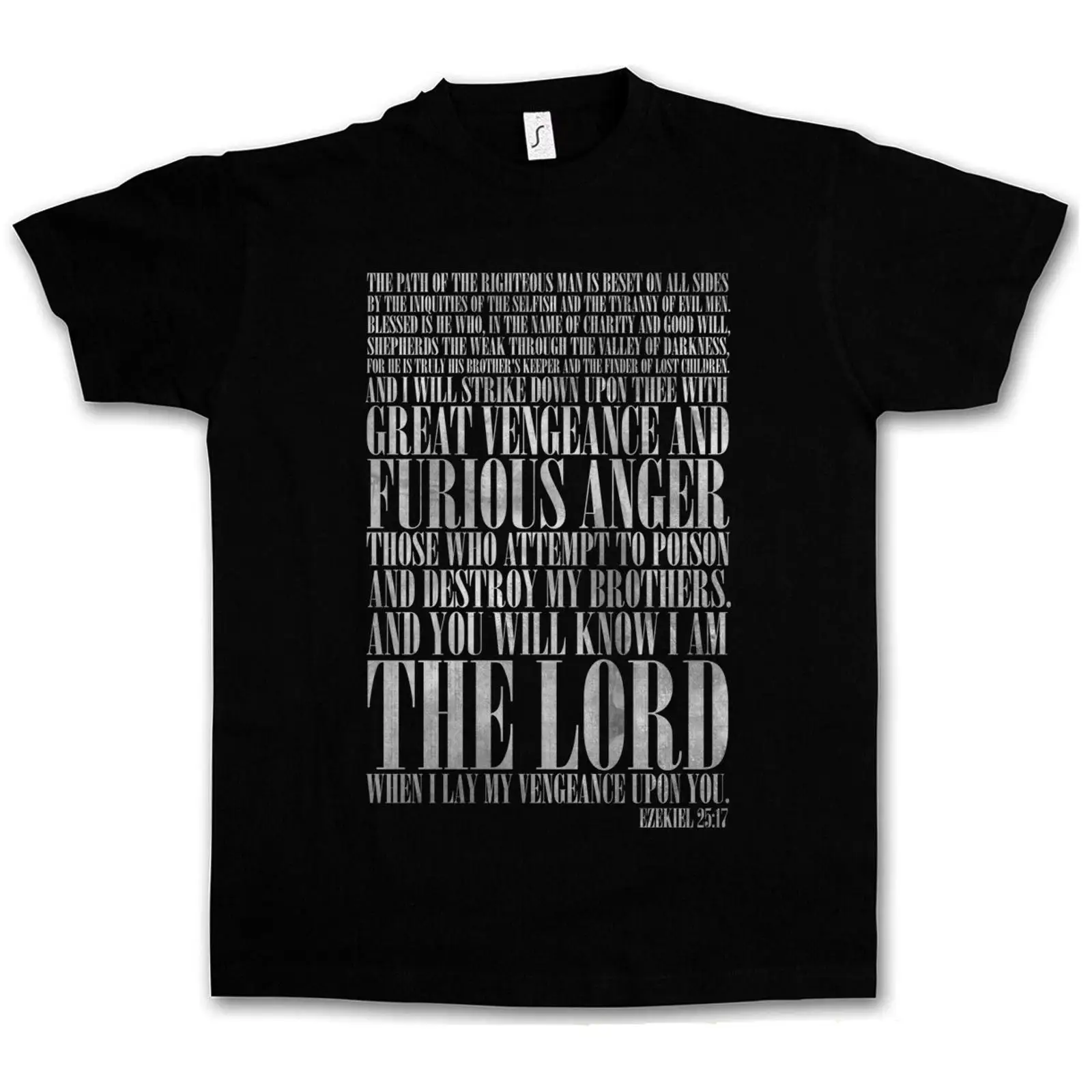 EZEKIEL 25 17 T SHIRT Pulp Fic - огляд і ціна Vintage Vegas Fashion