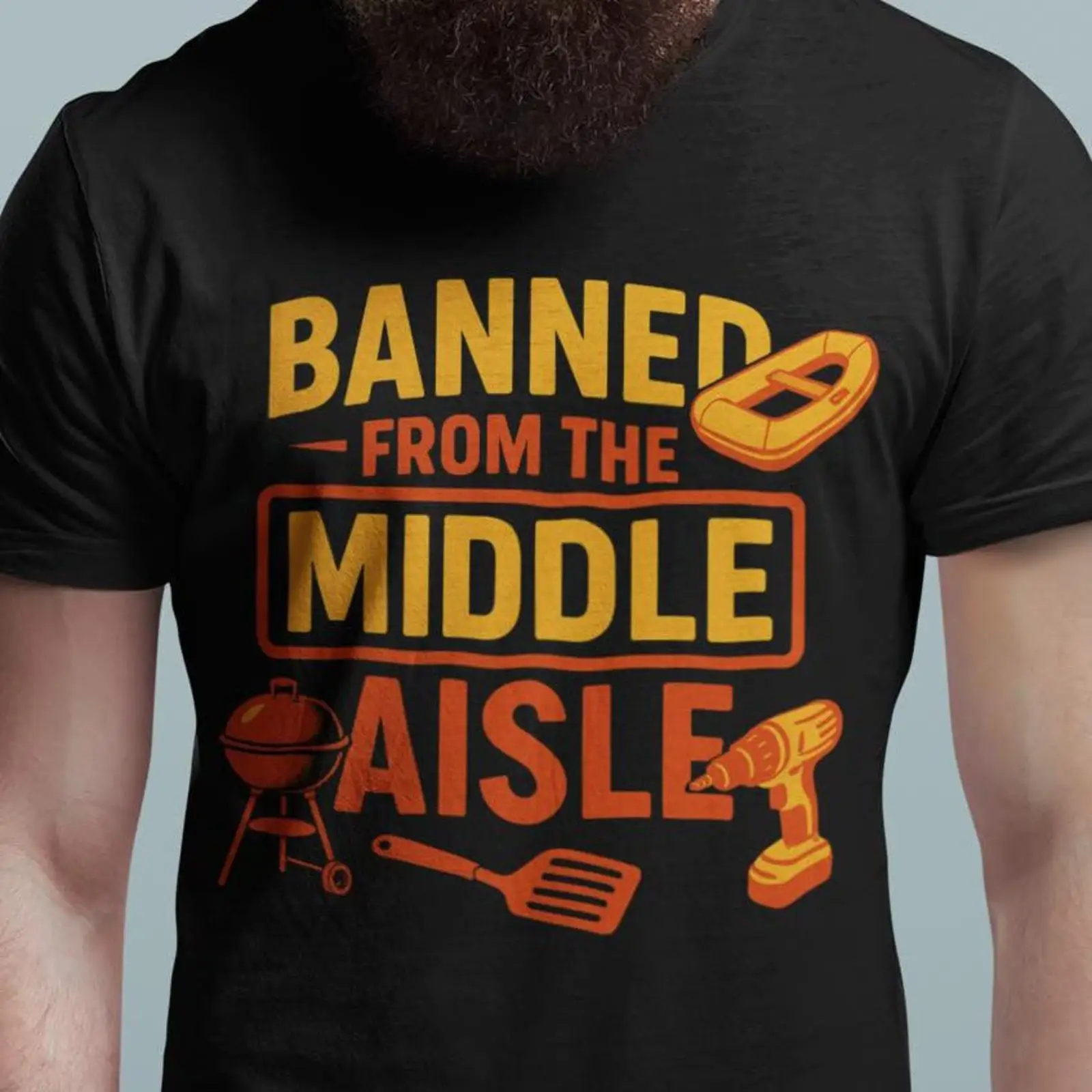 Funny Dad T Shirt Banned From  - огляд і ціна Vintage Fashion Buyer