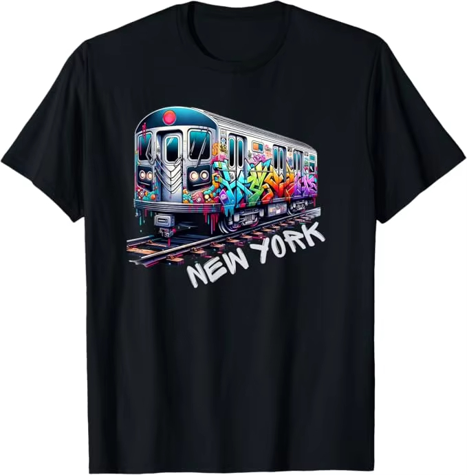 New York Train Graffiti Style  - огляд і ціна Vintage Fashion Nyc