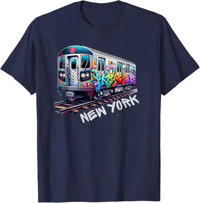 New York Train Graffiti Style  - огляд і ціна Vintage Fashion Nyc