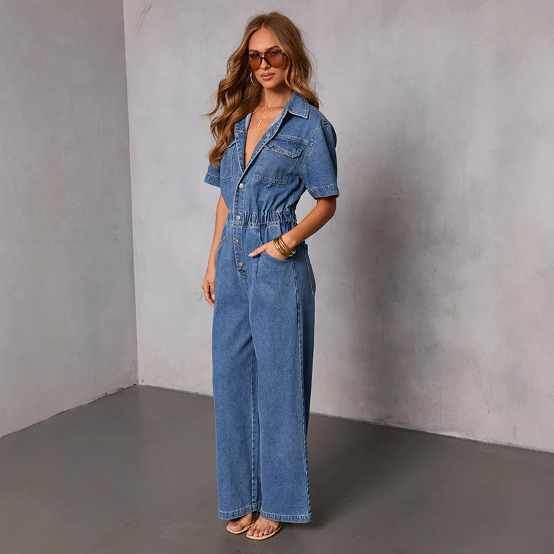 Retro Fashion Short Sleeve Den - огляд і ціна Vintage Fashion Jeans
